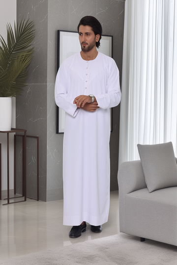 MTJ WHITE EMIRATI THOBE